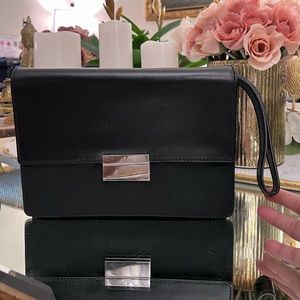 GUCCI clutch and wristlet bag